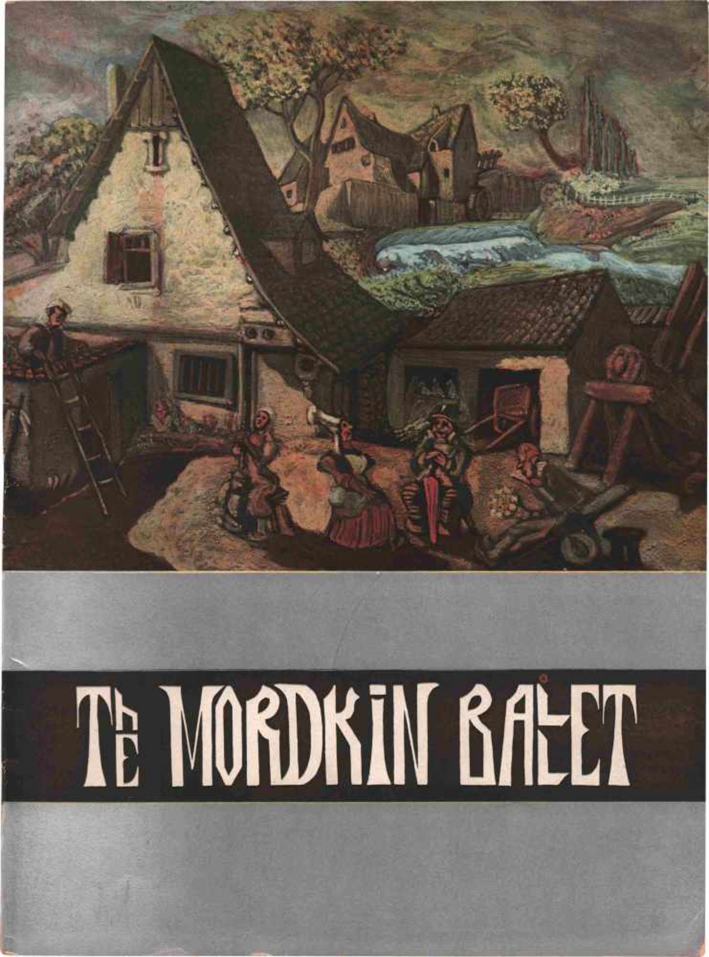 [BALLETS RUSSES, MORDKIN, SUDEIKIN] Programmheft mehrerer Aufführungen der Truppe von M. Mordkin (