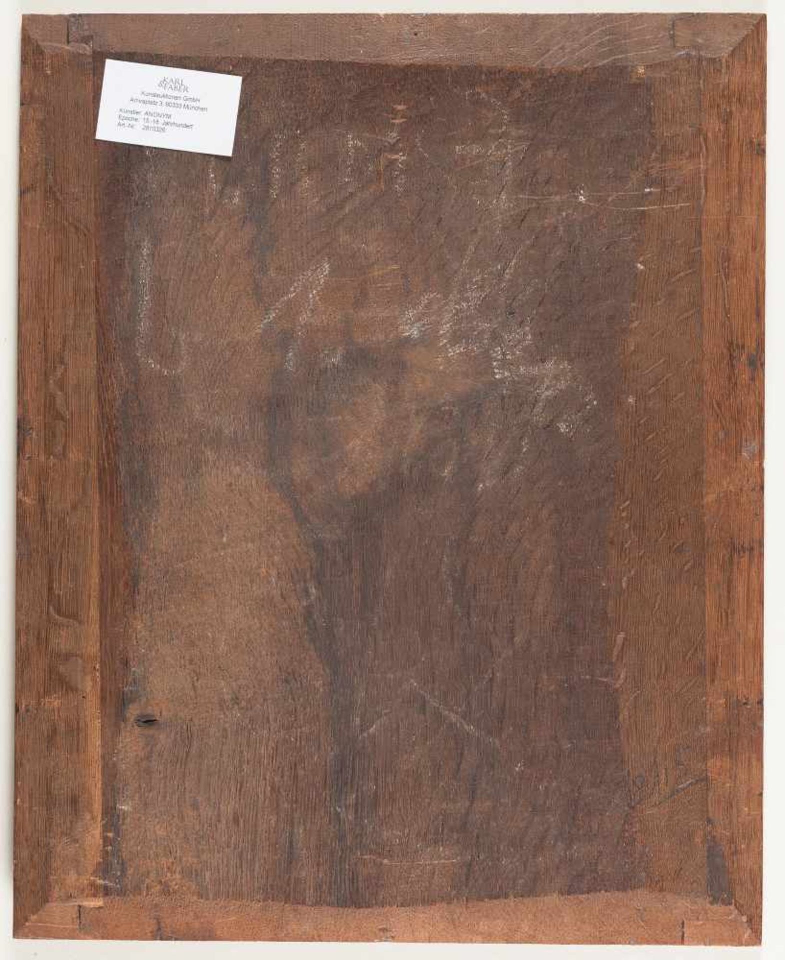 Frans Hals (Nachfolge) Porträt eines Mannes mit Mühlsteinkragen Öl auf Holz. (17./18. Jh.). 42 x - Image 3 of 3
