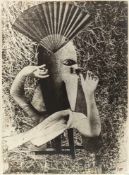 Max Ernst Die chinesische Nachtigall Fotografie auf Fotopapier. (19)20. Ca. 56 x 40 cm. Eines von