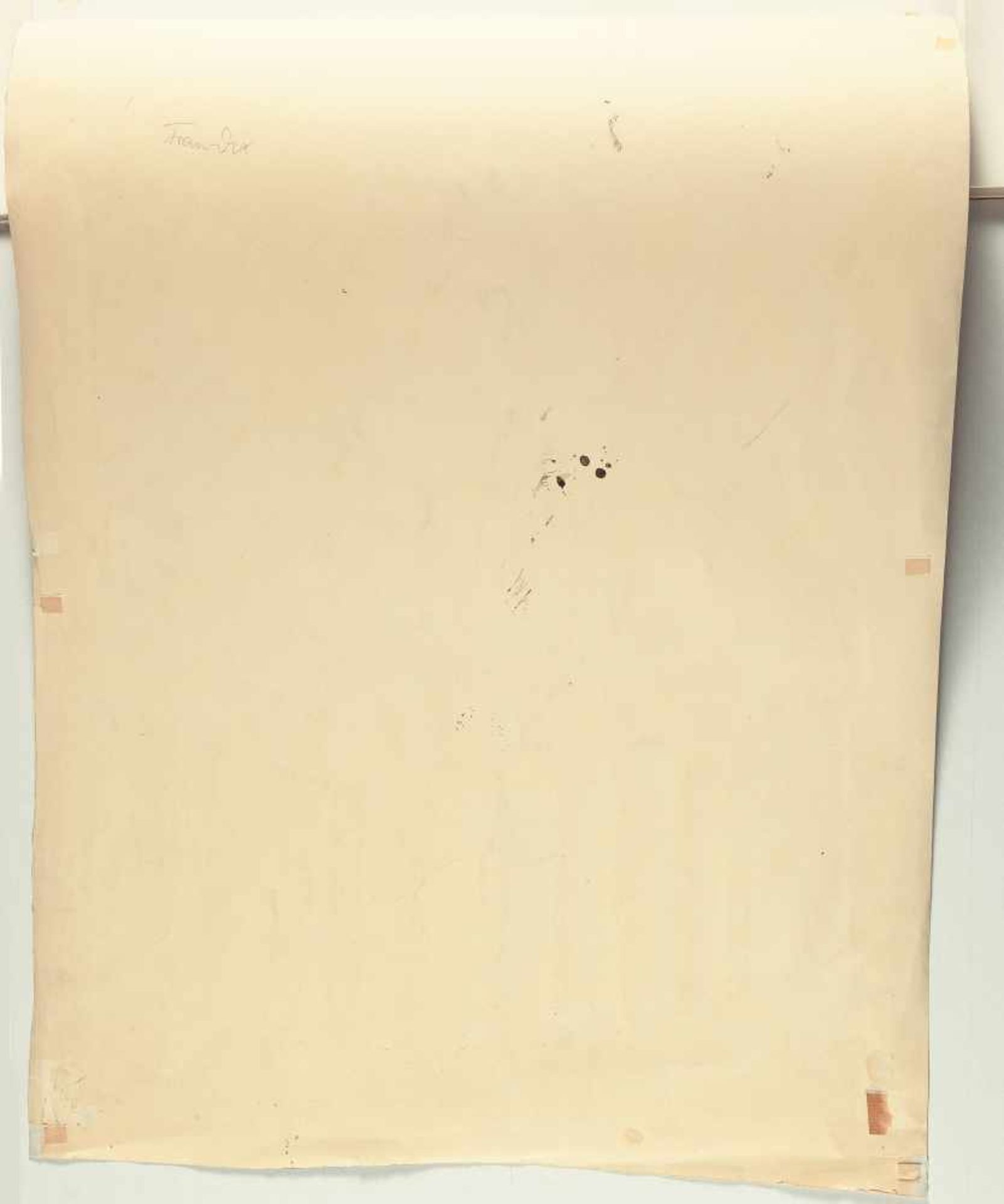 Otto Dix Auf dem Balkon Aquarell auf Velin. (19)22. Ca. 70,5 x 50 cm. Signiert und datiert unten - Bild 3 aus 4