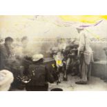 Sigmar Polke „Quetta“ Silbergelatine auf Fotopapier, aquarelliert. 1974. Ca. 84 x 118,5 cm.