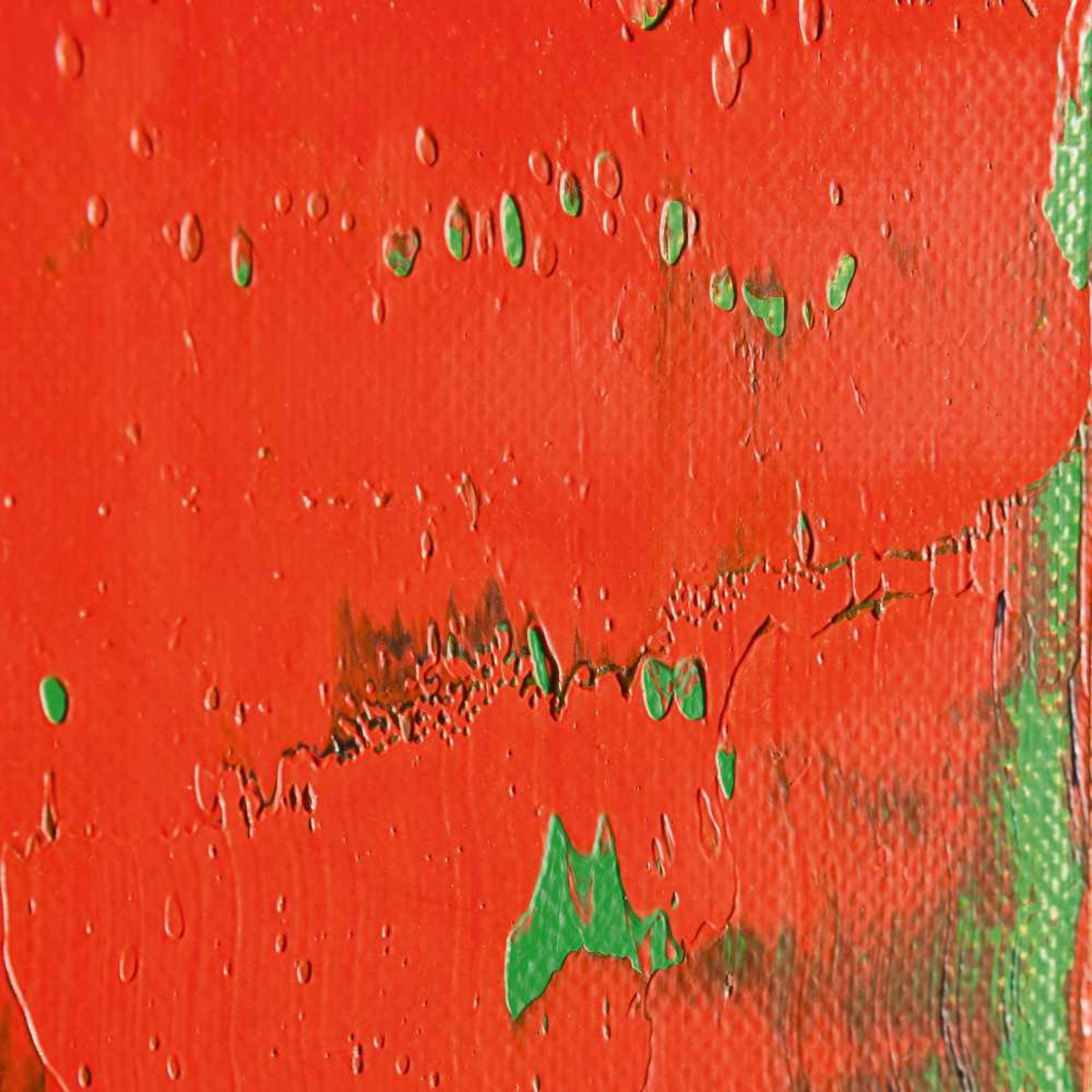 Gerhard Richter Grün-Blau-Rot Öl auf Leinwand. (19)93. Ca. 29,5 x 40 cm. Verso auf der Leinwand - Bild 10 aus 11