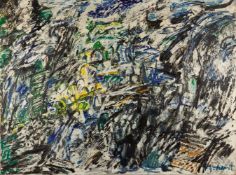 Maurice Wyckaert „Neiges tardives“ Öl auf Leinwand. 1959. Ca. 97 x 130 cm. Signiert unten rechts,