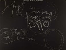 Joseph Beuys „Letter from London“ Lithographie auf Papier, auf Faserplatte aufgezogen. (1974)/(19)