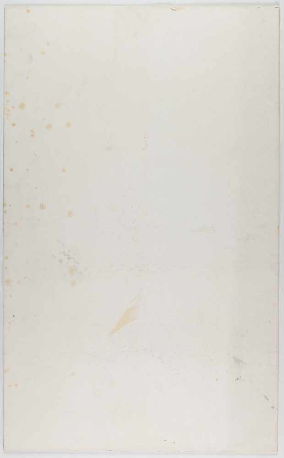 Heinz Mack Ohne Titel Silberne Sprühfarbe auf Karton. (19)63. Ca. 91,5 x 56,5 cm (blattgroß). - Image 3 of 3