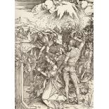 Albrecht Dürer1471 - Nürnberg - 1528Die Marter der heiligen KatharinaHolzschnitt auf Bütten. (Um