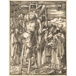 Albrecht Dürer1471 - Nürnberg - 1528Die KreuzabnahmeHolzschnitt auf Bütten. (Um 1509/10). 13,2 x