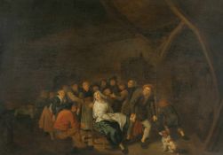 Jan Miense Molenaer und Werkstattum 1610 - Haarlem - 1668Fröhliche Bauerngesellschaft in einem
