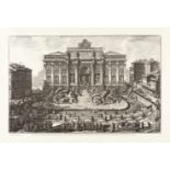 Giovanni Battista Piranesi1720 Venedig - Rom 1778Veduta in prospettiva della gran Fontana dell'