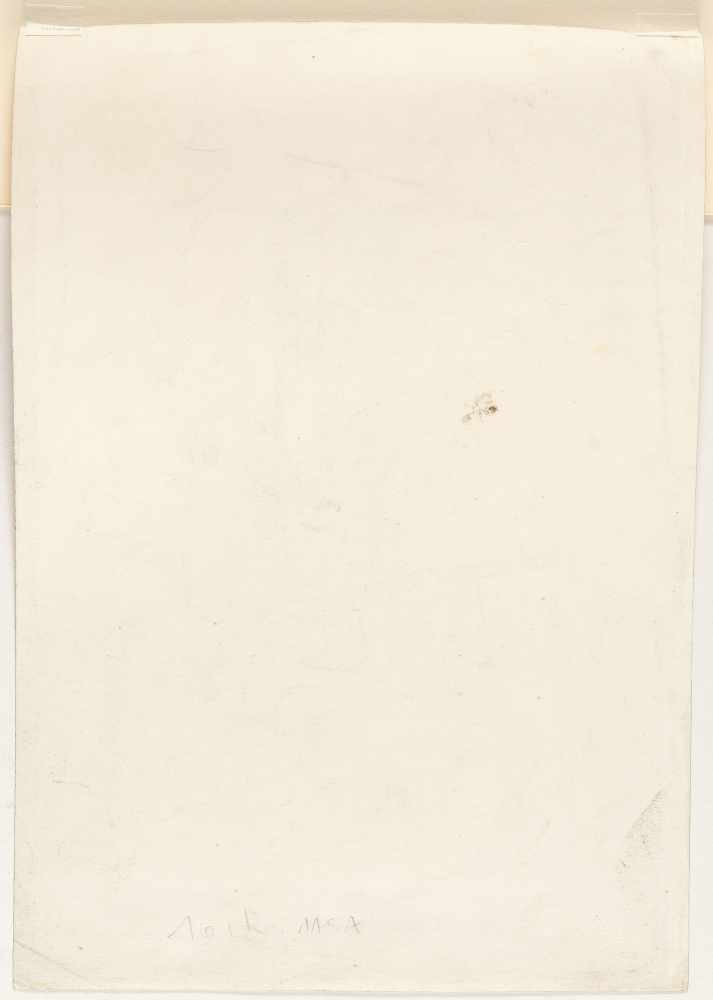 Lorenzo Quaglio Ii.1793 - München - 1869Bauernjunge mit KraxeBleistift auf Velin. (Um 1819/20). 28,7 - Image 3 of 3