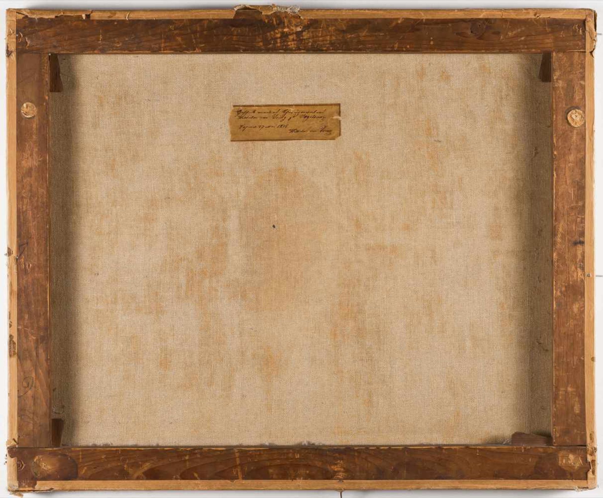 Adriaen Cornelisz. Beeldemaker1618 Rotterdam - Den Haag 1709Jagdhunde und Jäger in einer - Bild 3 aus 3