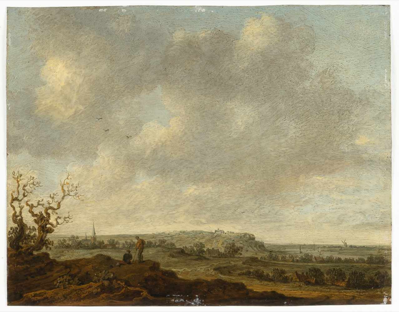 Wouter Knyffum 1605/07 Wesel - Bergen op Zoom 1694Weiter Fernblick auf den Elterberg mit Abtei und - Image 2 of 3