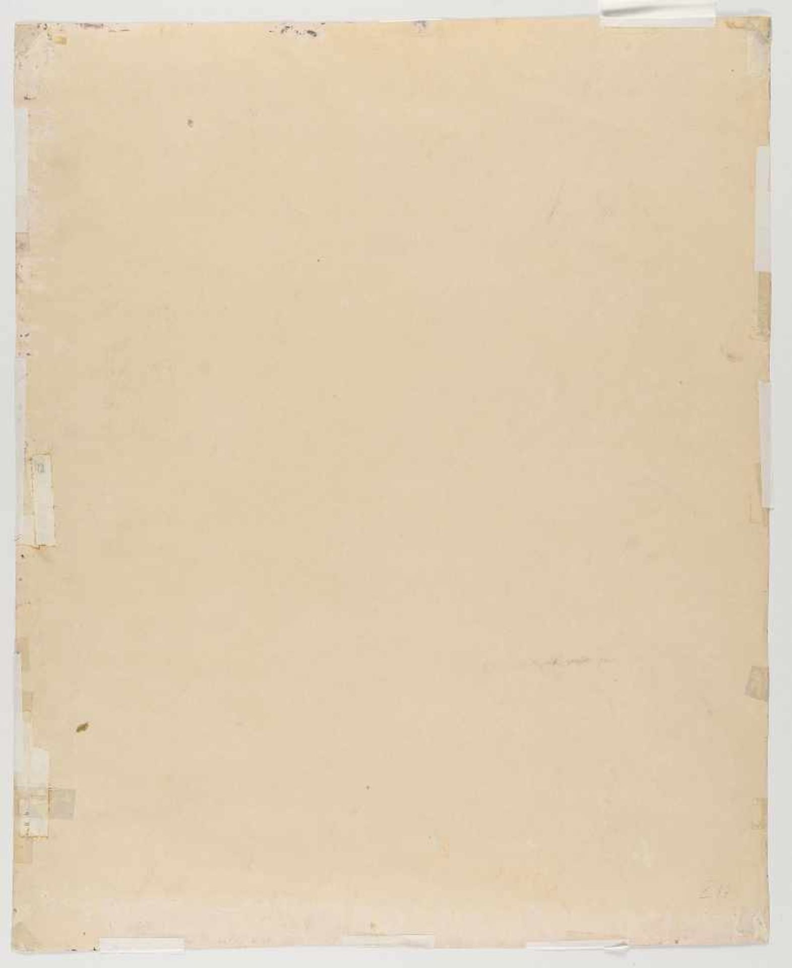 Otto Dix1891 Untermhaus bei Gera - Singen 1969Weiblicher Halbakt nach linksKreide und Bleistift - Bild 3 aus 3