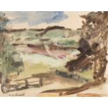 Lovis Corinth1858 Tapiau/Ostpreußen - Zandvoort 1925WalchenseeAquarell auf cremefarbenem Velin. (