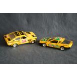 Ensemble de 2 modèles réduits 1/24 : 1. OPEL Kadett GT/E Rally marque BURAGO et [...]