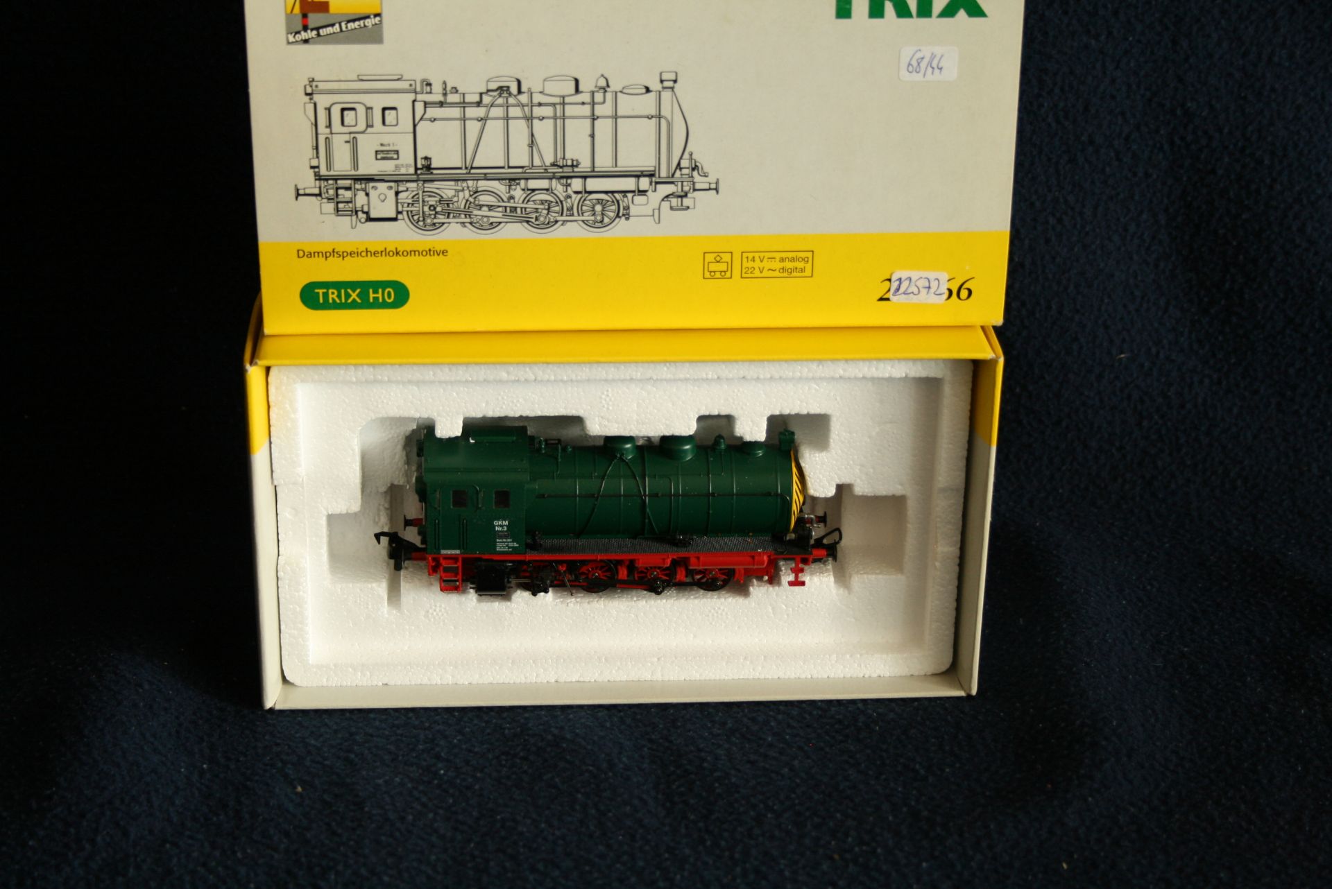 TRIX HO - 22572 - GKM Nr. 3, avec boîte de la marque - - TRIX HO - 22572 - GKM Nr. [...]