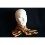 Carré en soie Paul SMITH à rayures colorées - Paul SMITH silk scarf - Paul SMITH [...]