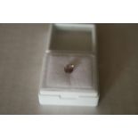 Saphir rose 1.00 carat - Pink sapphire 1.00 carat - Rosa Saphir 1,00 Karat -