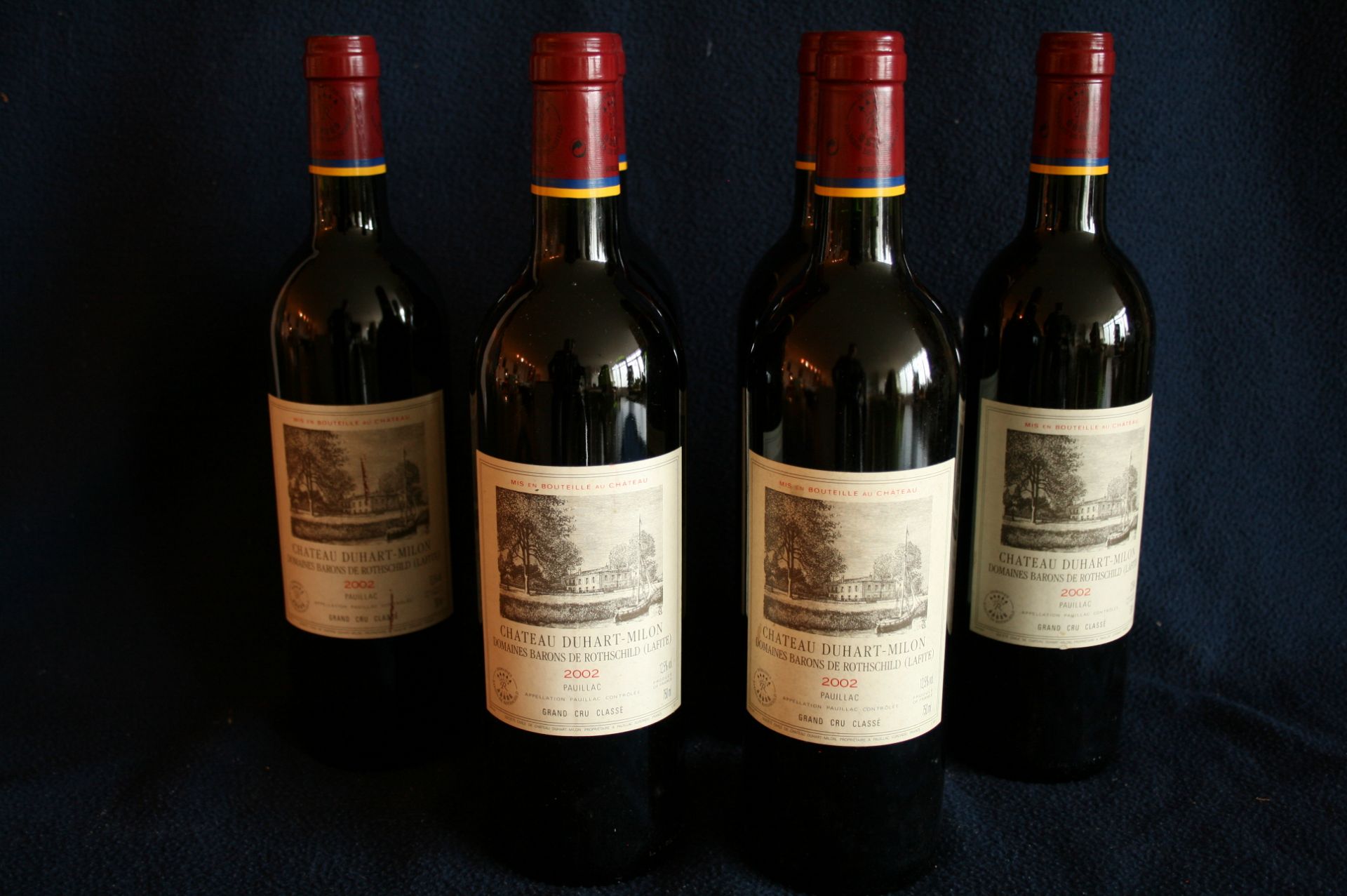 6 bouteilles de BORDEAUX, PAUILLAC, Château DUHART-MILON, rouge, 2002 - 6 bottles [...]