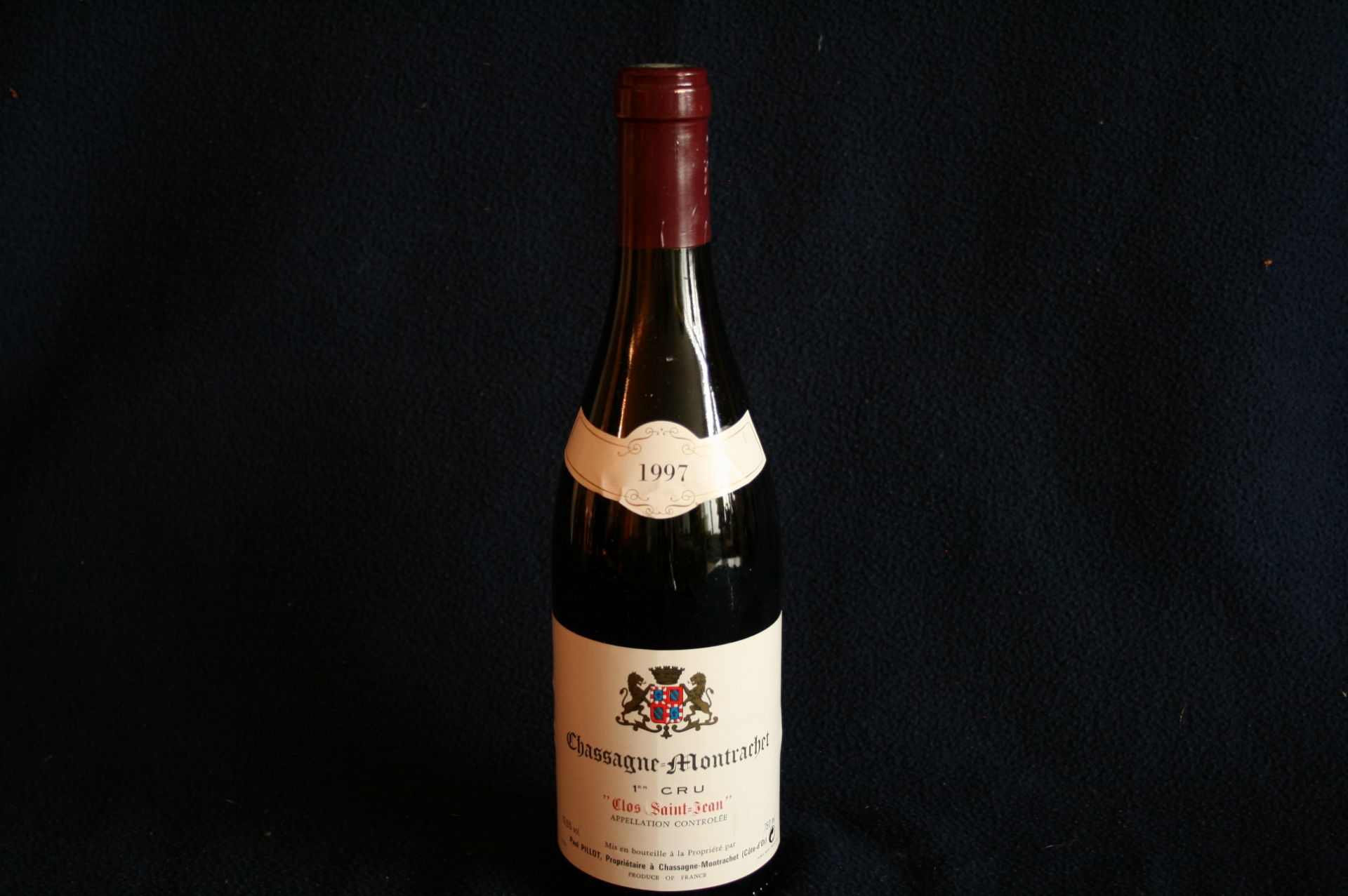 1 bouteille CHASSAGNE-MONTRACHET, 1er Cru "Clos Saint-Jean", Domaine Paul Pillot, [...]