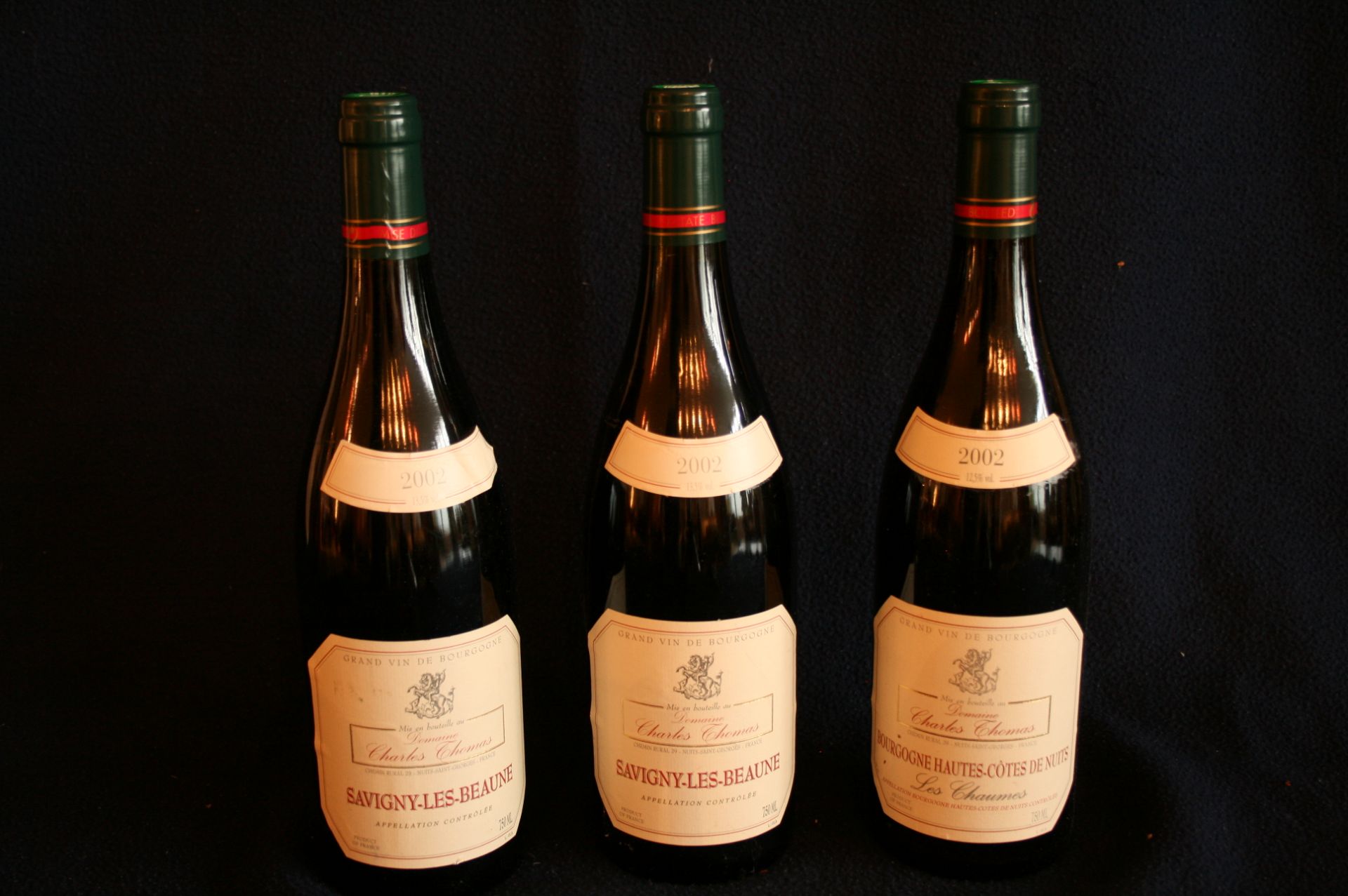 1 bouteille de BOURGOGNE, appellation HAUTES CÔTES DE NUITS, Domaine Charles THOMAS [...]