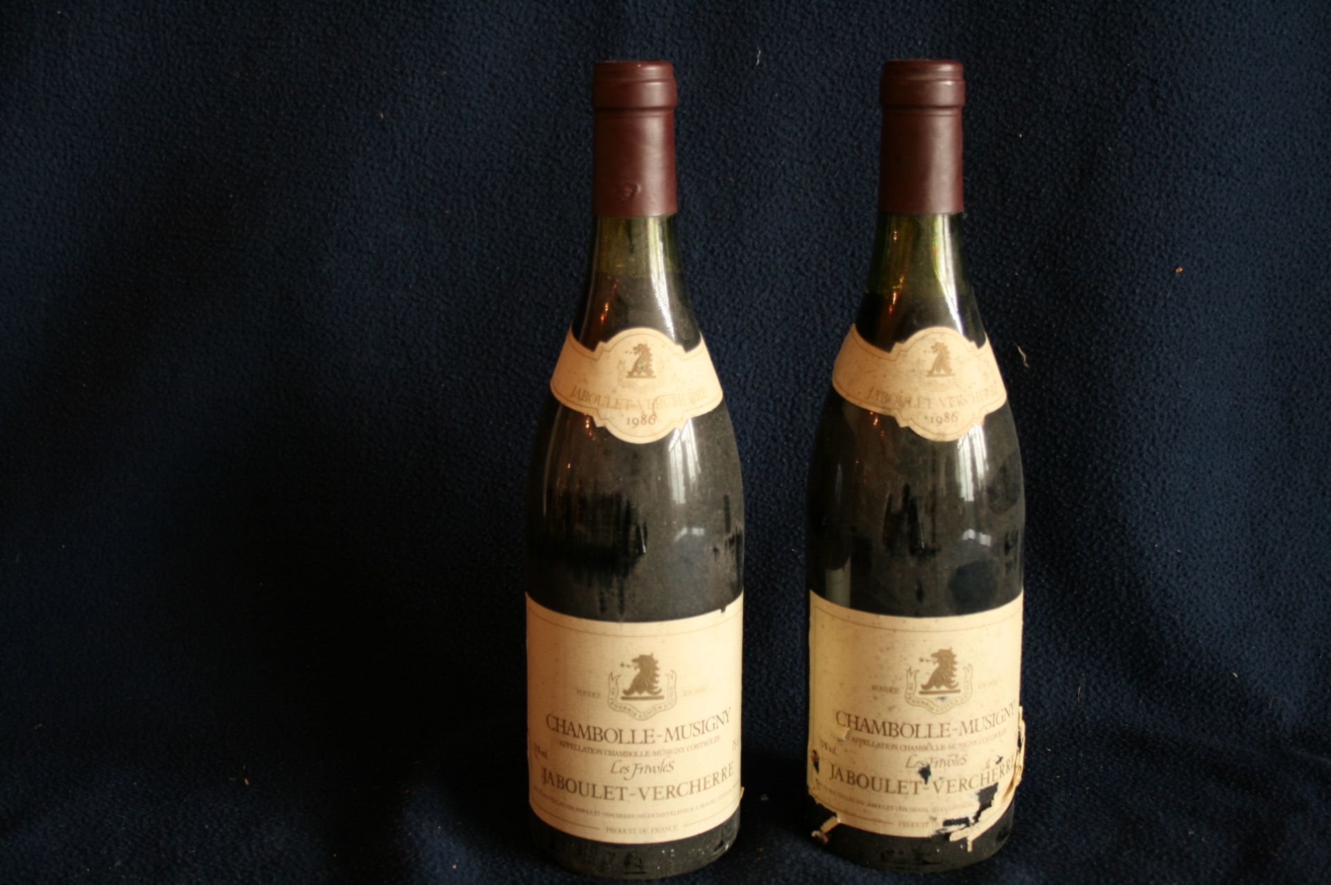 2 bouteilles de BOURGOGNE, CHAMBOLLE-MUSIGNY, Cuvée "Les Frivoles" par [...]