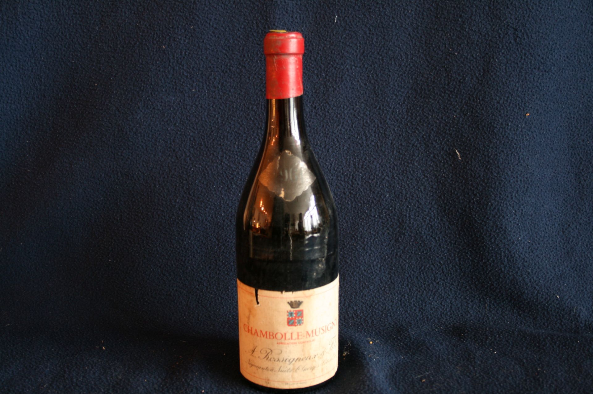 1 bouteille de BOURGOGNE CHAMBOLLE-MUSIGNY, Domaine A. ROSSIGNOL à Nuits Saint [...]