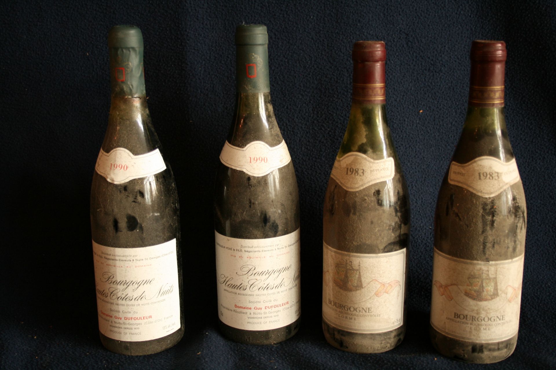 2 bouteilles de BOURGOGNE, appellation HAUTES CÔTES DE NUITS, Domaine Guy Dufouleur [...]