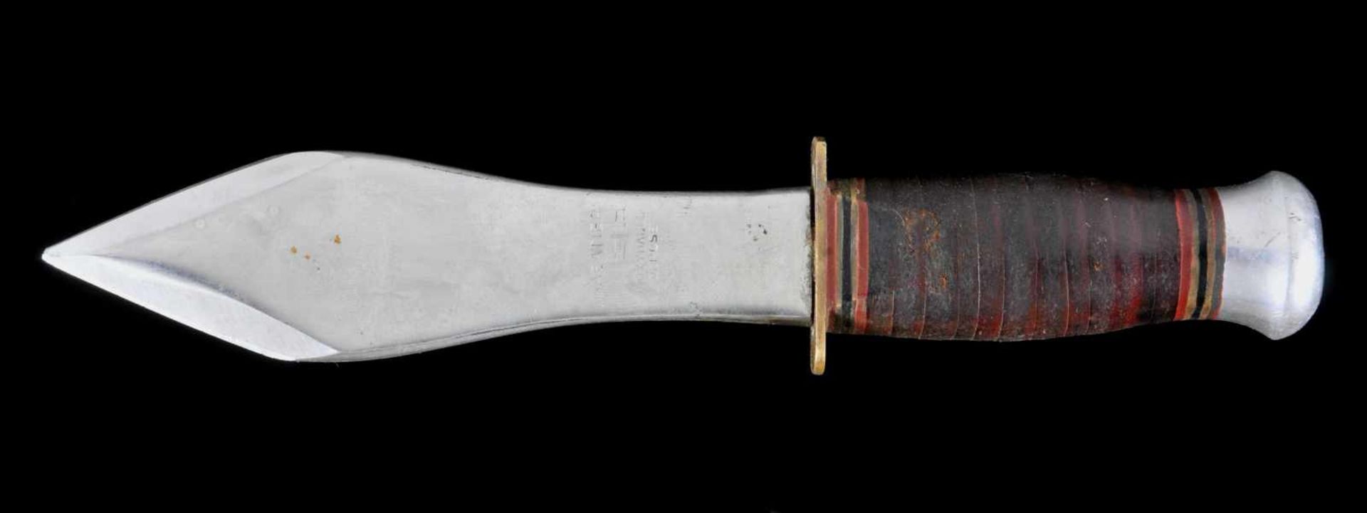 A FRENCH THROWING KNIFE BY SABATIER, 20TH CENTURY, 2ND HALF. Origin: France, 20th century 2nd - Bild 2 aus 8