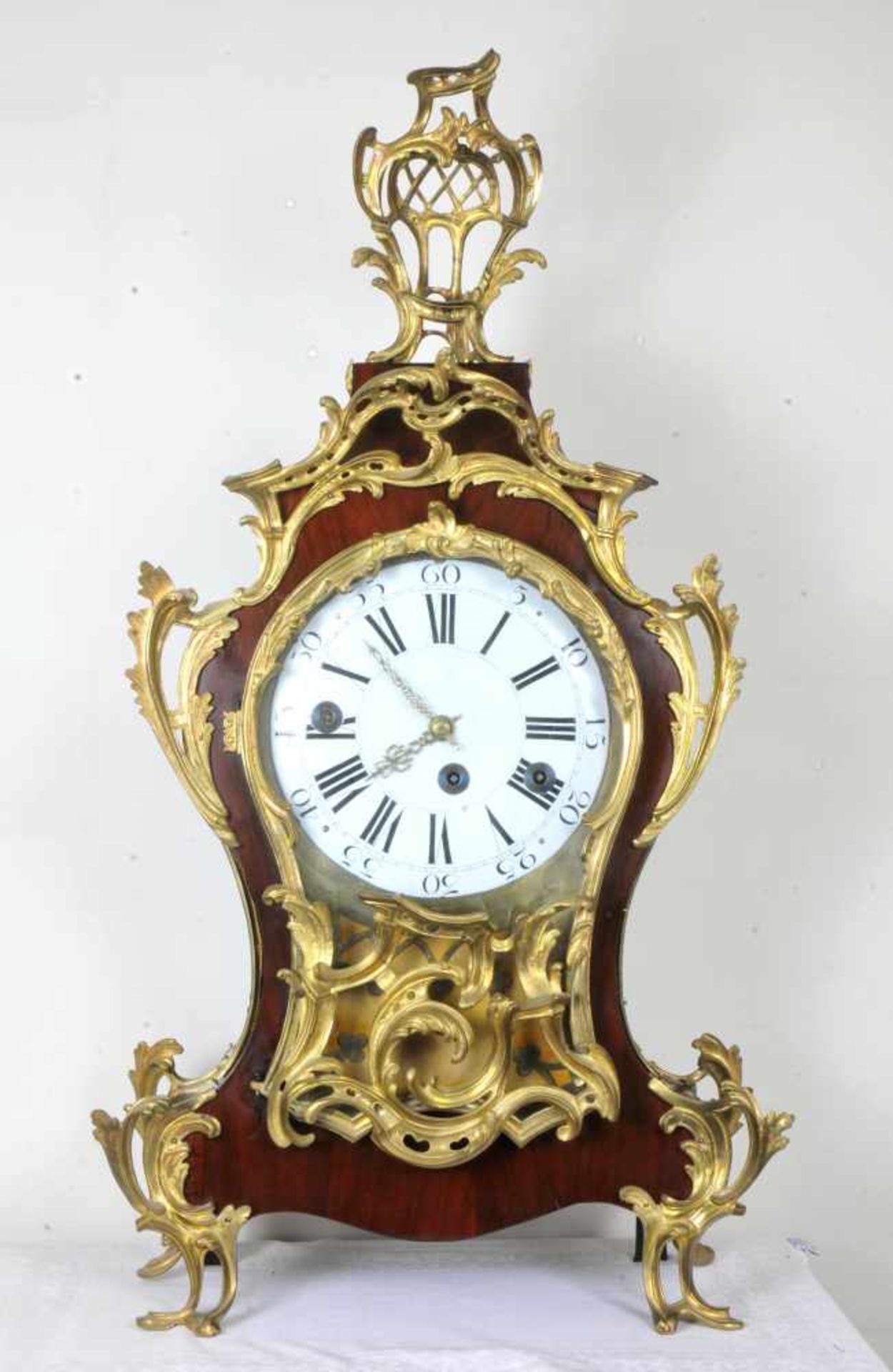 AN 18TH C. FRENCH/SWISS MUSICAL PIPE ORGAN AND QUARTER STRIKING MANTEL CLOCK BY JAQUET DROZ, LA