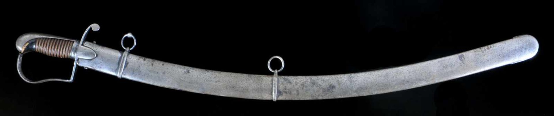 A BRITISH M1796 CAVALRY SWORD WITH ENGRAVED BLADE. Origin: British Empire, late 18th / early 19th - Bild 7 aus 14