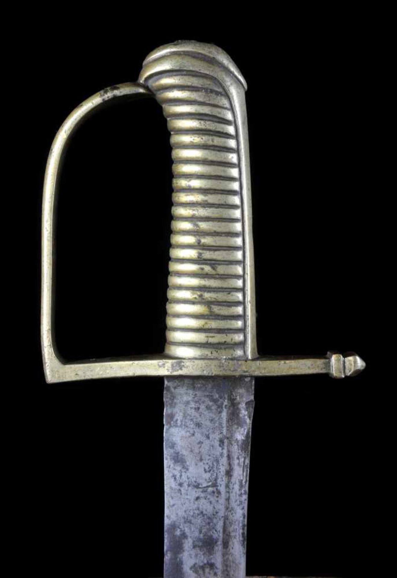 A FRENCH “BRIQUET” INFANTRY SWORD, MODEL 1767, BY MARTIN, LATE 18TH CENTURY. Sabre Briquet d’ - Bild 4 aus 6