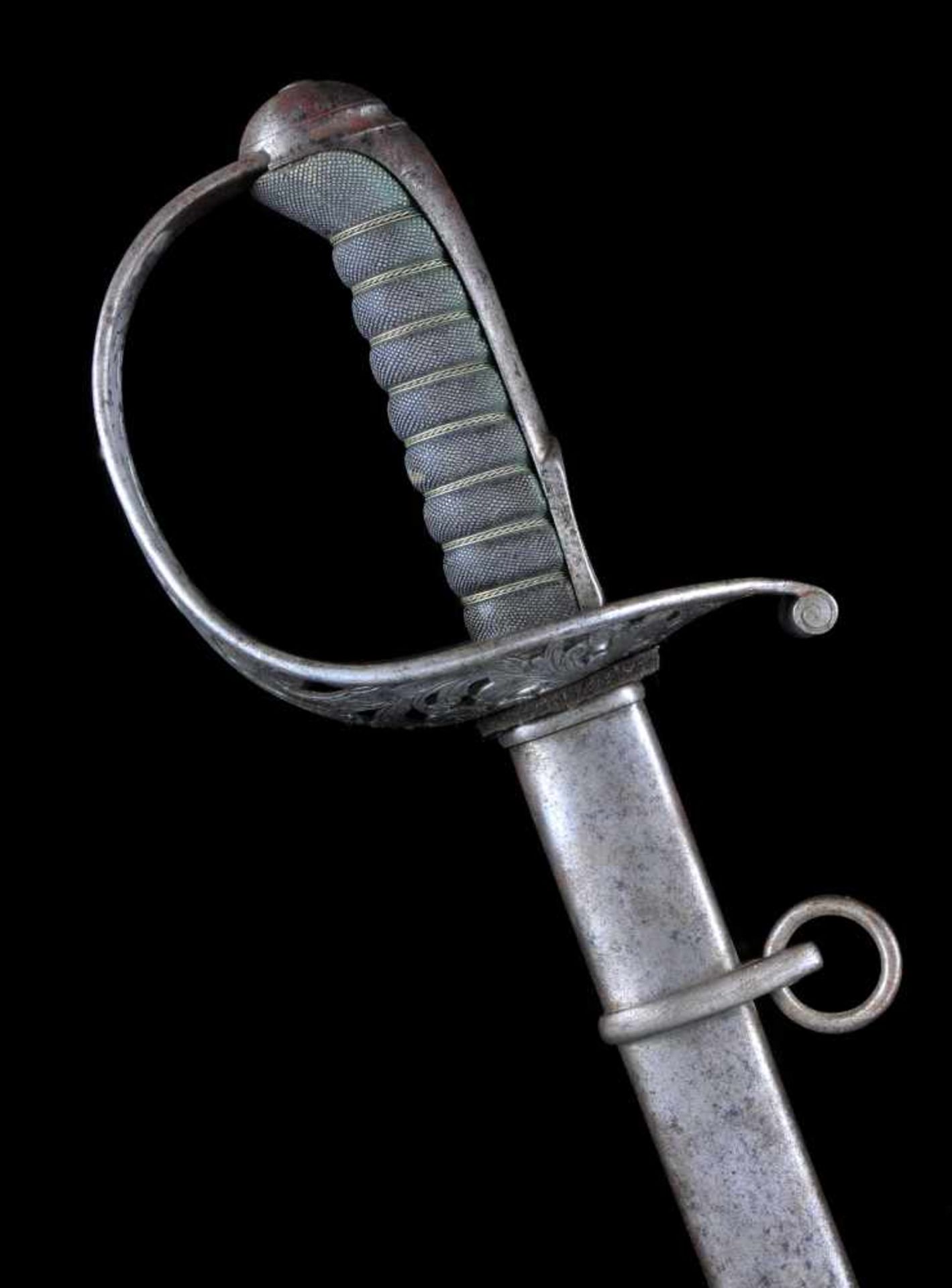 A SWISS M1899 OFFICER’S SWORD BY WEYERSBERG, SOLINGEN. Sabre d’officier Suisse modele 1899.