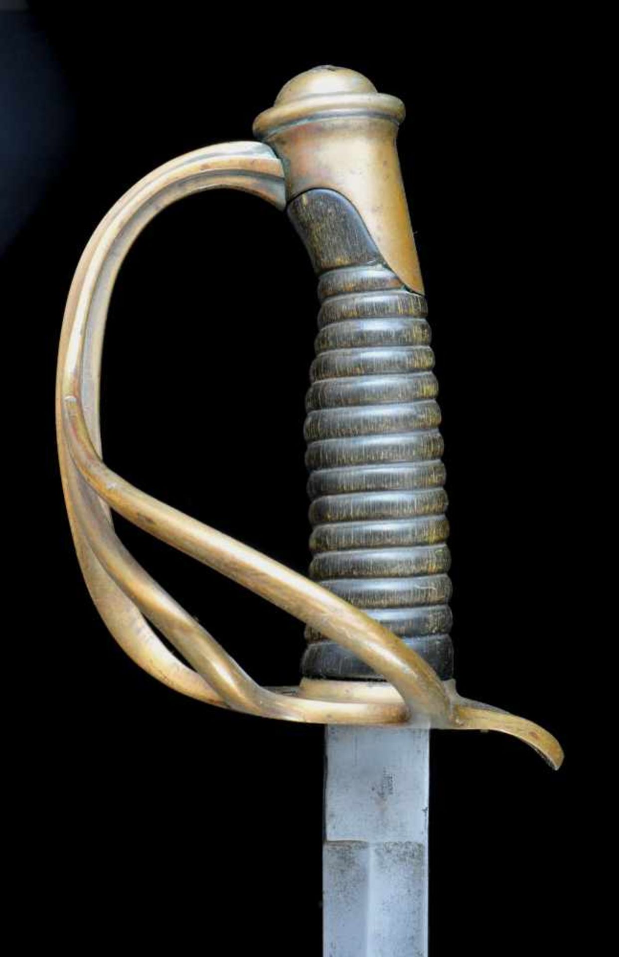 A FRENCH M1822 LIGHT CAVALRY TROOPER’S SABER, AFTER CHANGES IN 1860. FRANCE, NANTES. Sabre de troupe - Bild 11 aus 14