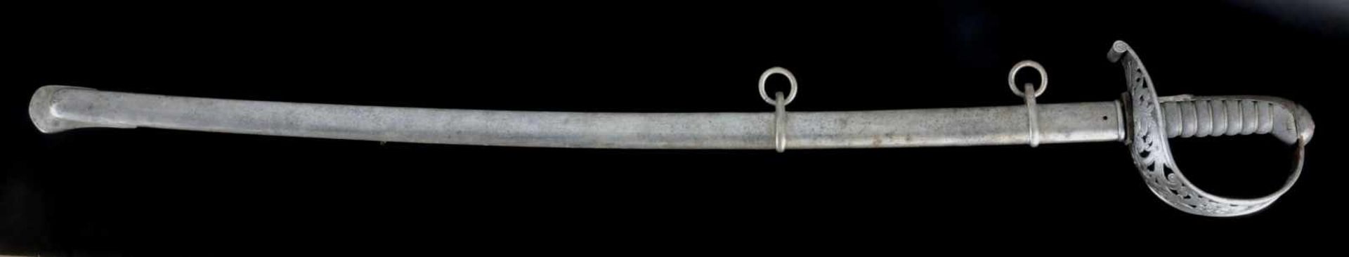 A SWISS M1899 OFFICER’S SWORD BY WEYERSBERG, SOLINGEN. Sabre d’officier Suisse modele 1899. - Bild 8 aus 15