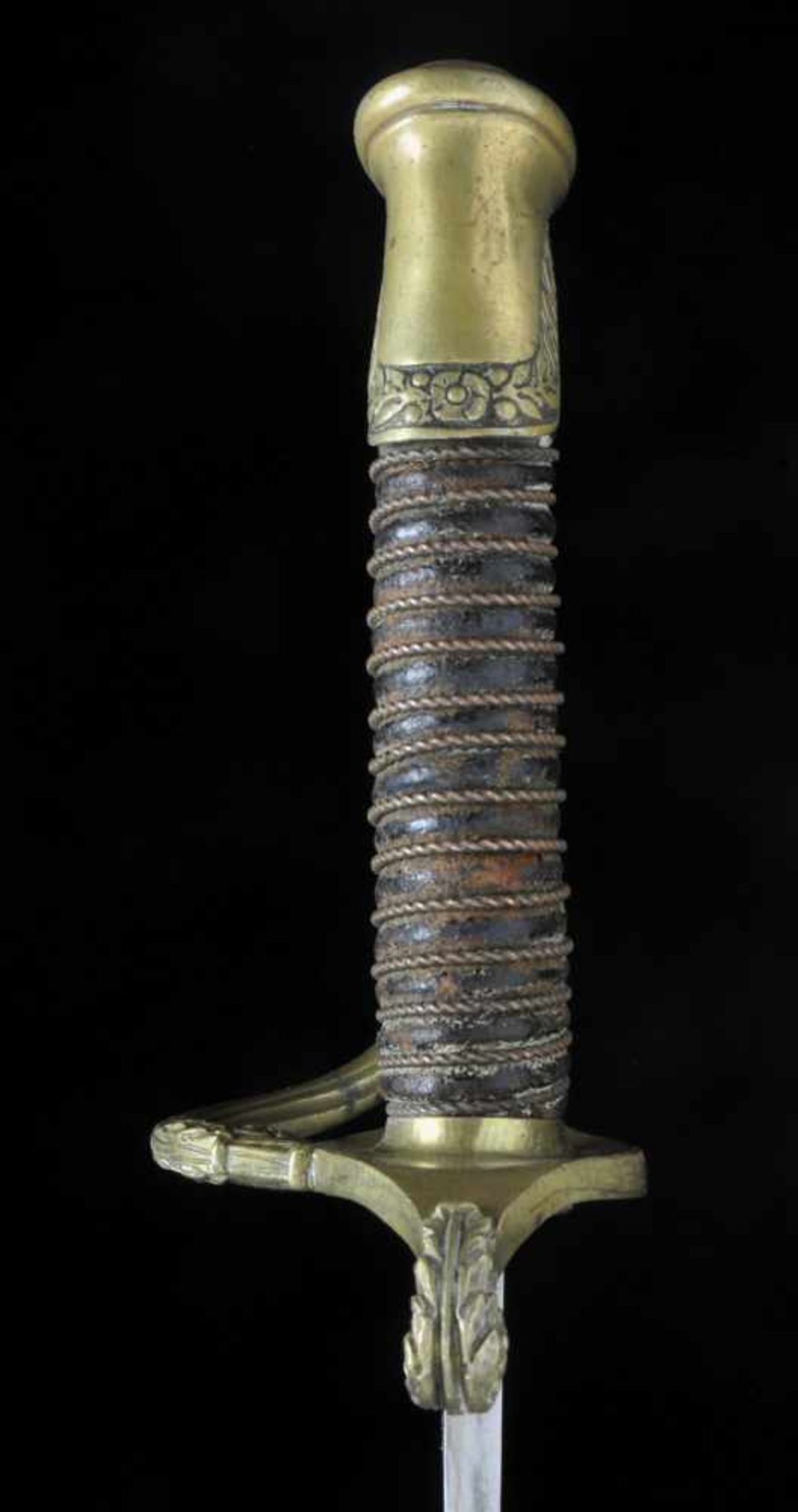 A FRENCH M1821 INFANTRY OFFICER’S SWORD WITH IMPORTED GERMAN BLADE BY CARL EICKHORN. Origin: France, - Bild 13 aus 14