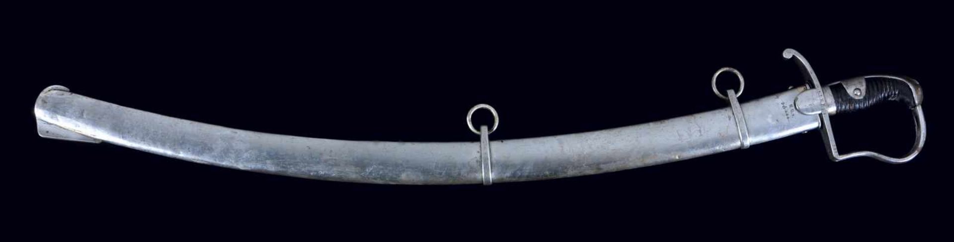 A PRUSSIAN GERMAN M1811 CAVALRY SWORD, SO CALLED “BLUCHER SABER”. Origin: Germany, Prussia, 1852. - Bild 9 aus 16