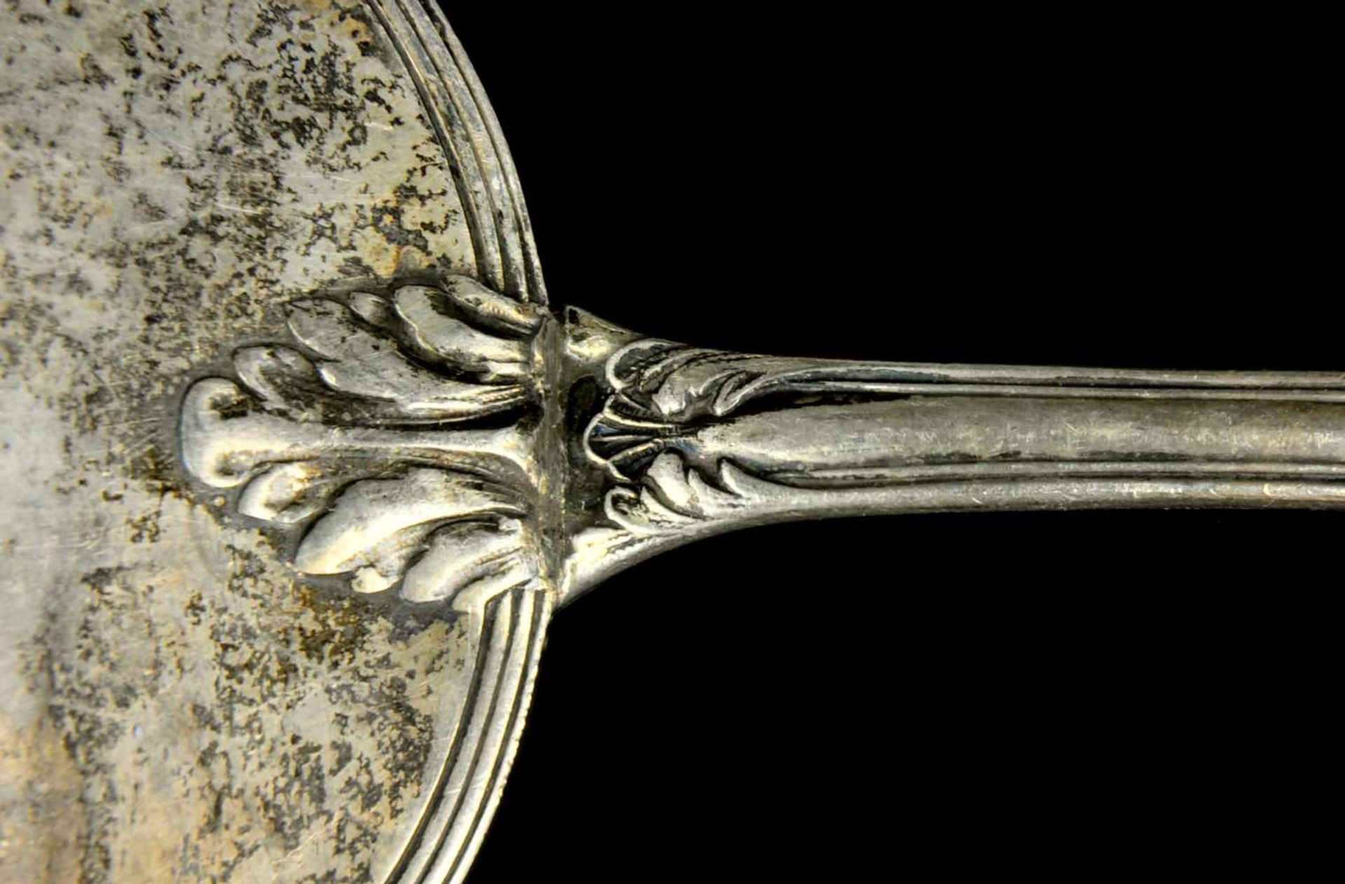 SILVER CAKE SLICE, 800 STANDARD. WESTERN EUROPE, LATE 19TH CENTURYOrigin: Western Europe, late - Bild 4 aus 7