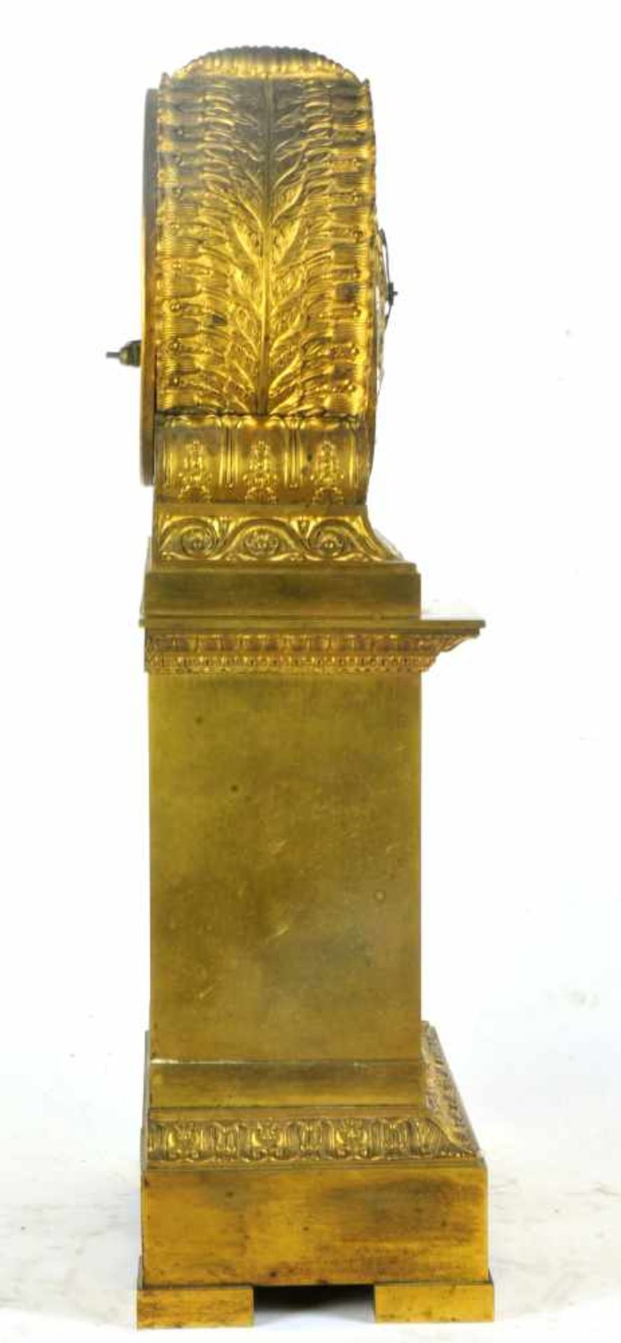 A GILT BRONZE EMPIRE CLOCK, AMOR AND PSYCHE, ZODIAC, FRANCE 1810-1820Origin: France, empire - Bild 14 aus 20