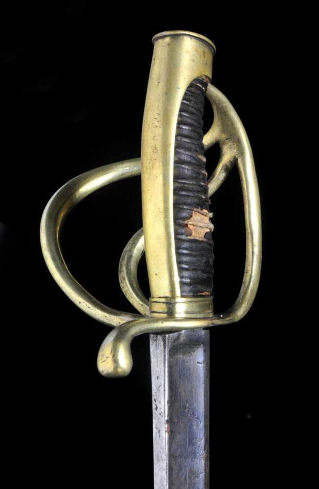 A SPANISH M1820 INFANTRY OFFICER’S SABER. SPAIN, AFTER 1820. Origin: Spain, after 1820. Blade: wide, - Bild 9 aus 11