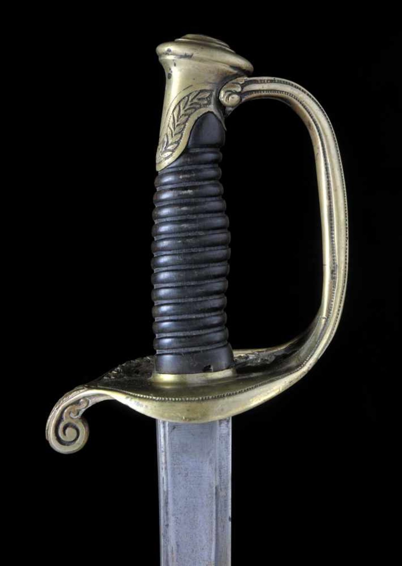 A FRENCH M1845/1855 INFANTRY OFFICER’S SABER. FRANCE, CHATELLERAULT. Origin: France, 19th century, - Bild 14 aus 16