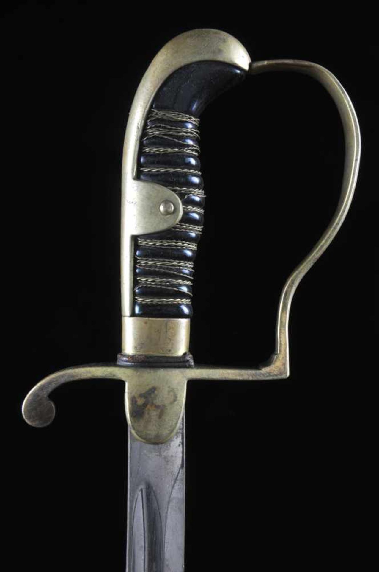 A GERMAN FUSILIER OFFICER’S SABER M1826, WKC. Preußen Füsilier-Offiziersäbel. Origin: Germany, - Bild 5 aus 7