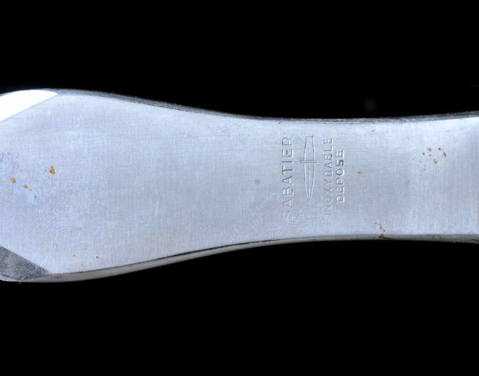 A FRENCH THROWING KNIFE BY SABATIER, 20TH CENTURY, 2ND HALF. Origin: France, 20th century 2nd - Bild 7 aus 8