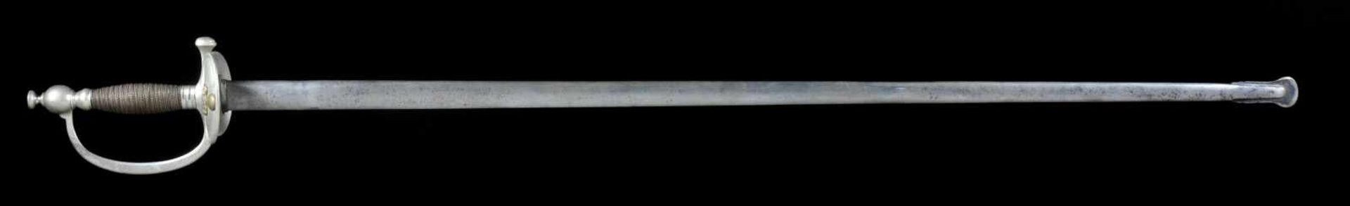 A FRENCH M1887 ARTILLERY OR GRENADIERS N.C.O.’S SHORT SWORD IN SCABBARD, WITH FOLDING GUARD. Origin: - Bild 6 aus 12