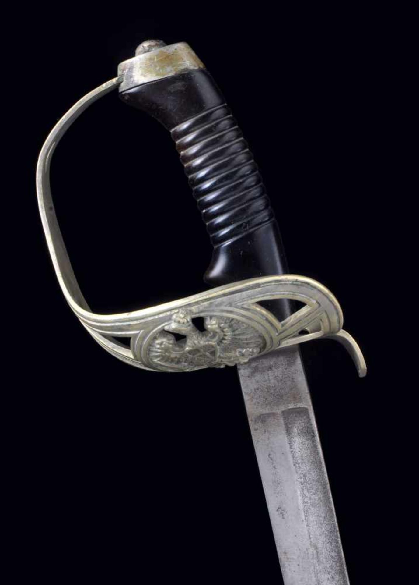 A GERMAN, PRUSSIAN CAVALRY SWORD M 1889. BROADSWORD, SABER. Preußen Kavallerie Extradegen (KD) 89.