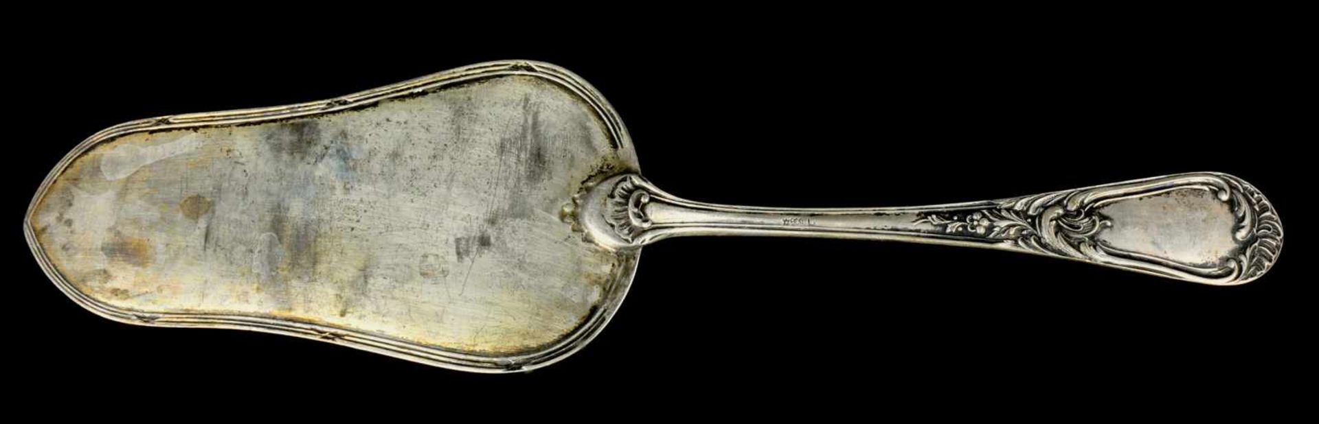 SILVER CAKE SLICE, 800 STANDARD. WESTERN EUROPE, LATE 19TH CENTURYOrigin: Western Europe, late - Bild 7 aus 7