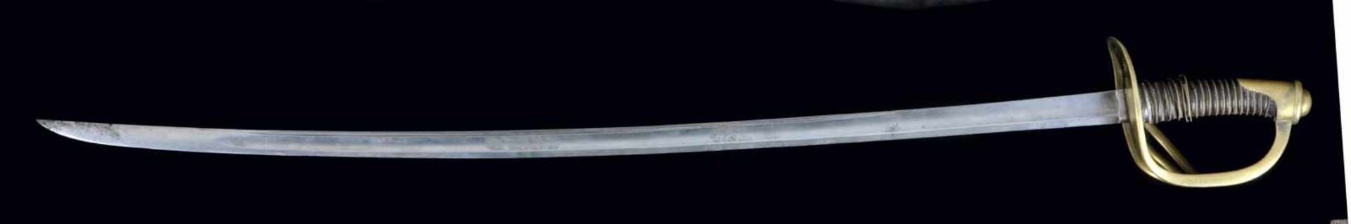 A FRENCH M1822 HEAVY CAVALRY TROOPER’S SABER. FRANCE, KLINGENTHAL 1827. Sabre de troupe de cavalerie - Bild 4 aus 10