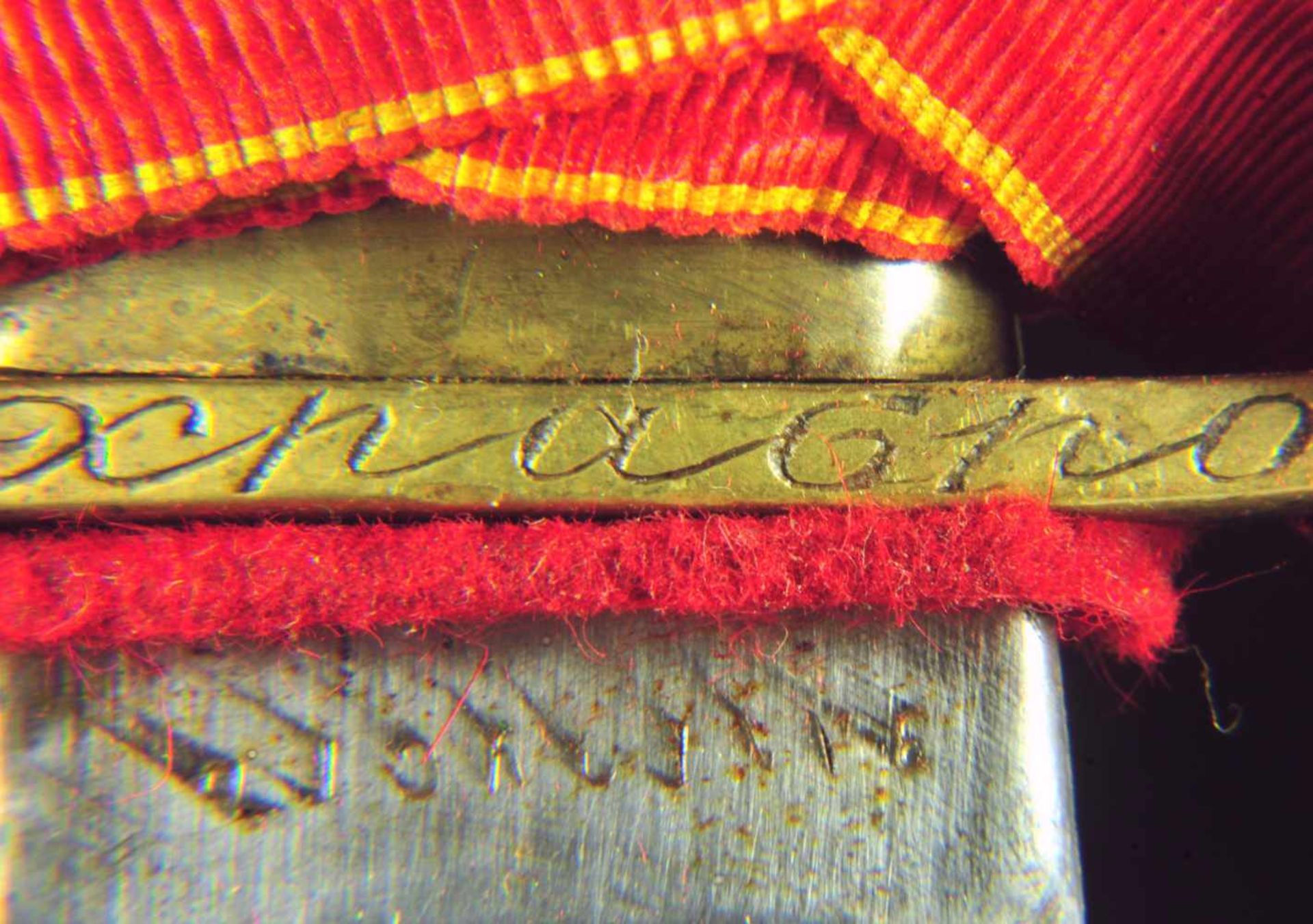 A RARE RUSSIAN DRAGOON OFFICER’S SHASHKA M1881/09 “FOR BRAVERY” WITH ST. ANNA IV CLASS ORDER AND - Bild 7 aus 20