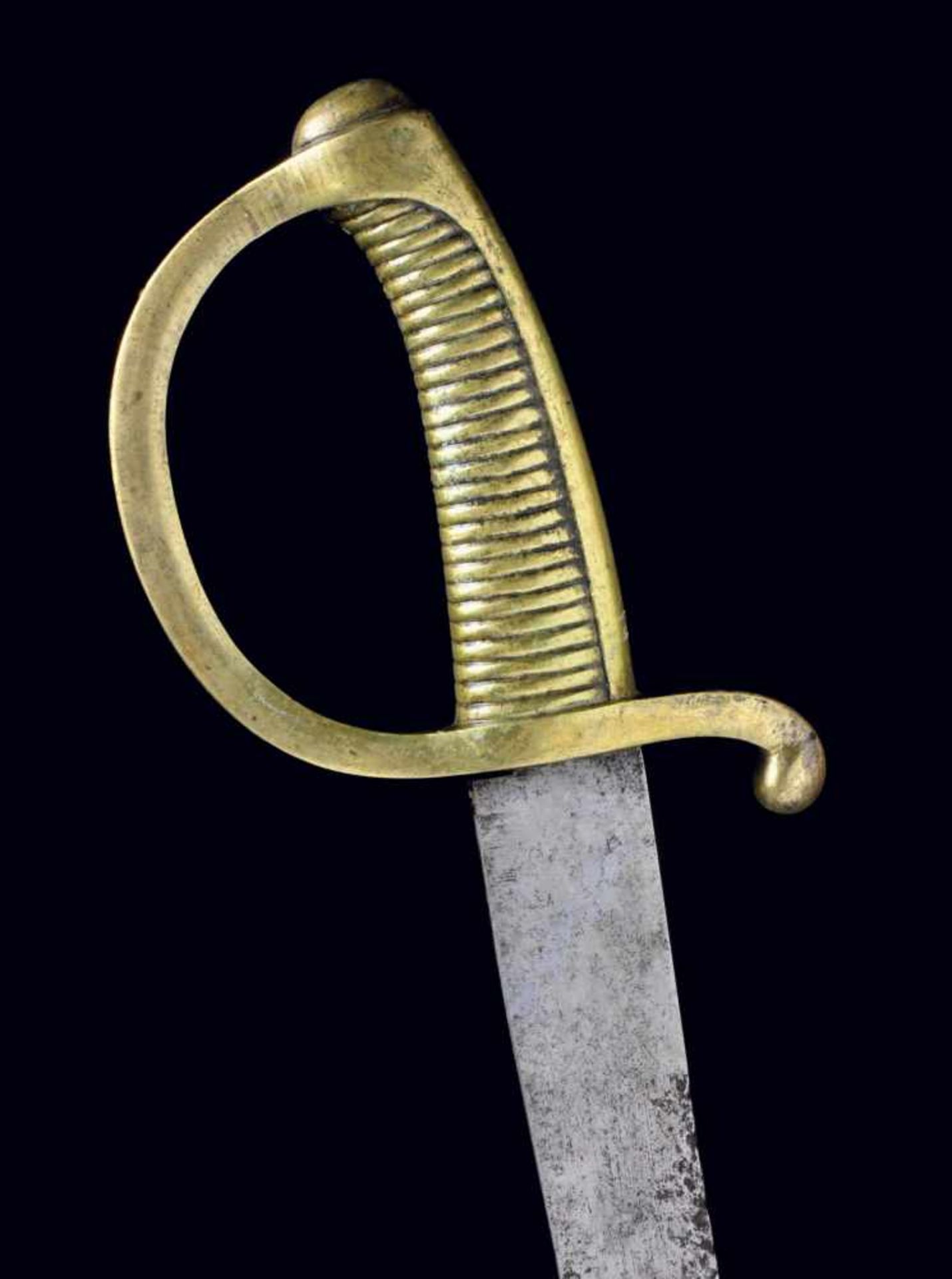 A FRENCH (?) “BRIQUET” SWORD, MODEL AN-IX, EARLY 19TH CENTURY. Sabre dit “Briquet” modèle an XI. Pas