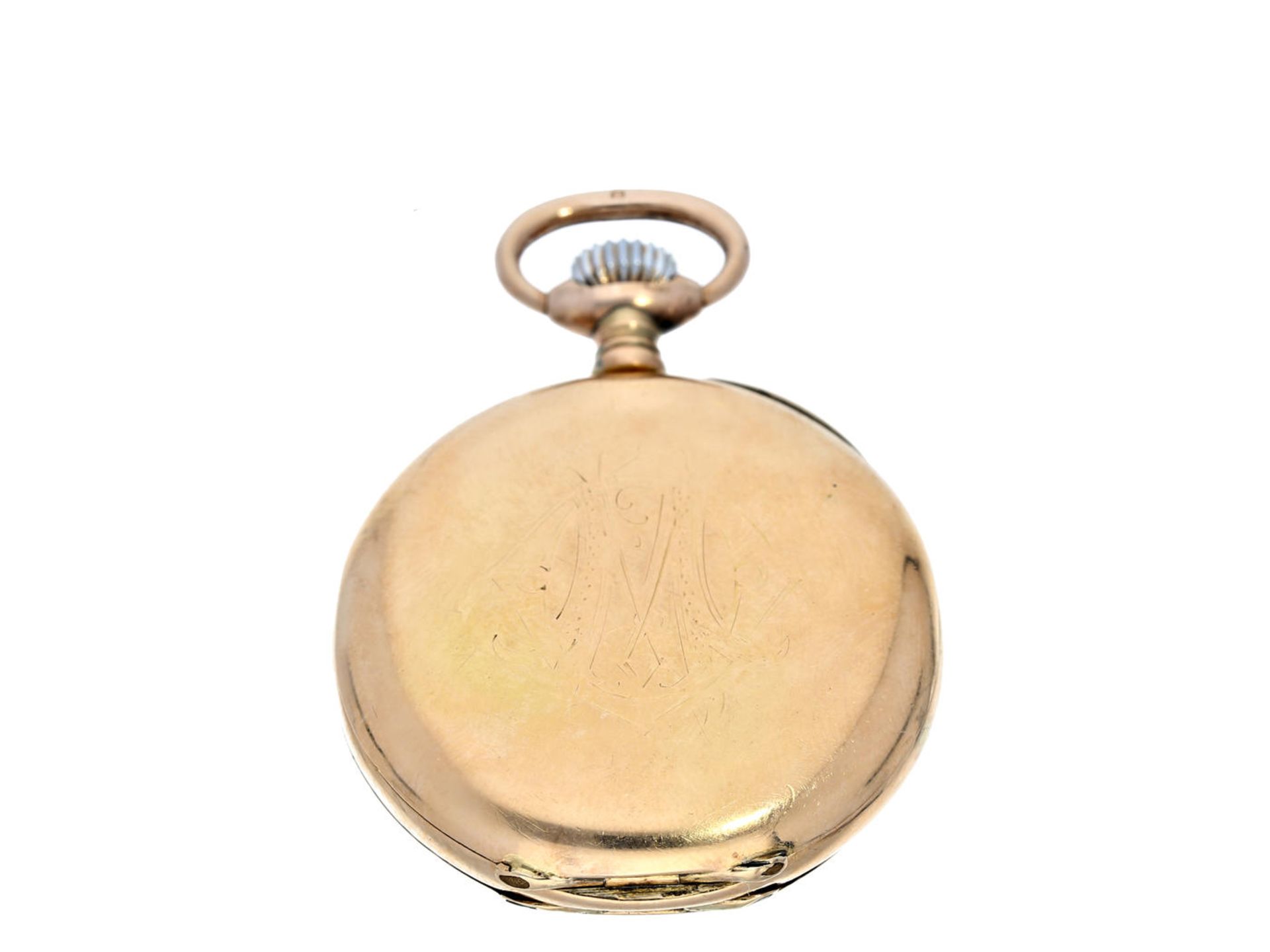 Taschenuhr: seltene und feine Damentaschenuhr, Vacheron & Constantin Geneve, um 1910 Ca. Ø30mm, 23, - Bild 3 aus 3